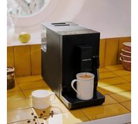 THERA MATIC - Cafetera Superautomática 20 Bar Con Molinillo Y Vaporizador Negro