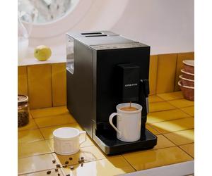 THERA MATIC - Cafetera Superautomática 20 Bar Con Molinillo Y Vaporizador Negro