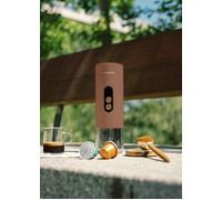 THERA MOVE - Cafetera Express Portátil 15bar Para Cápsulas Y Café Molido Moca