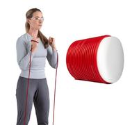 TheraBand - Banda de resistencia de látex profesional, caja con banda de 7,6 m para entrenamiento de cardio y de cuerpo completo, ejercicios de resistencia para terapia física, pilates para la parte inferior del cuerpo y entrenamiento en casa, diferentes resistencias