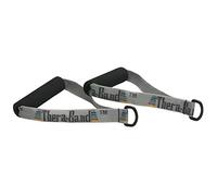 Theraband banda resistencia asas, accesorios para bandas resistencia y tubos, par espuma Grip Tire asas para menor y parte superior del cuerpo ejercicios, yoga, pilates, casa entrenamientos sin pesos
