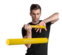 TheraBand FlexBar Resistance Bar For Medial Epicondylitis, Prevent Tendonitis and Improve Grip Strength, Relieve Pain From Tennis Elbow, Golfers Elbow, and Tendinitis, Extra Light, Beginner