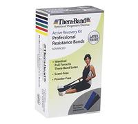 THERABAND Juego de Bandas de Resistencia, Banda elástica Profesional sin látex para Ejercicio de Parte Superior e Inferior del Cuerpo, Entrenamiento de Fuerza, Terapia, Pilates, rehabilitación,