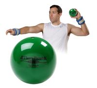 TheraBand Peso Suave, Bola isotónica con Peso de 4.5 Pulgadas de diámetro para Entrenamientos isométricos, Entrenamiento de Fuerza y Ejercicios de rehabilitación, fortalecimiento de Hombros y
