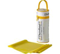 TheraBand TheraBand - Banda de Resistencia para Entrenamiento de Fuerza y Adelgazamiento en casa o en el Gimnasio, Incluye Bolsa e Instrucciones (Idioma español no garantizado), Ligera, Talla única