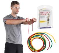TheraBand Tubo de Resistencia de látex Profesional para Parte Superior del Cuerpo, Parte Inferior del Cuerpo y Ejercicio Central, rehabilitación y acondicionamiento