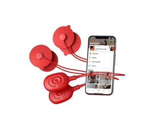 Therabody Theragun PowerDot 2.0 Duo estimulador muscular electrónico Rojo