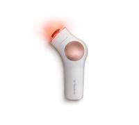 TheraFace PRO | Dispositivo 6 en 1 para el cuidado facial - Masaje con terapia percusiva - Microcorrientes - Luz LED roja y azul - De Therabody (Blanco)