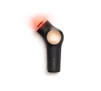 TheraFace Pro - Dispositivo de masaje facial portátil, herramienta de terapia eléctrica compacta para mejorar el cuidado de la cara y la piel, tratamiento de microcorriente y terapia de luz, negro