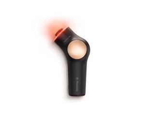 TheraFace Pro - Dispositivo de masaje facial portátil, herramienta de terapia eléctrica compacta para mejorar el cuidado de la cara y la piel, tratamiento de microcorriente y terapia de luz, negro