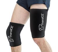 TheraICE Manga de hielo para codo y rodilla, bolsa fría de gel reutilizable para rodilla, codo, tobillo, pantorrilla, envoltura fría flexible (XL)