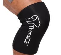 TheraICE Manga de hielo para codo y rodilla, bolsa fría de gel reutilizable para rodilla, codo, tobillo, pantorrilla, envoltura fría flexible (XL)