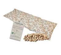 Theraline Cojín térmico de huesos de cereza para microondas, 55 x 20 cm, cojín térmico para espalda, cuello y hombros, para niños y adultos, cojín de masaje para el frío, cojín de huesos de cereza