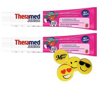 Theramed Junior - Juego de 2 botes de 75 ml con sabor a fresa