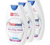 Theramed Non-Stop White - Crema dental antibacteriana 3 en 1