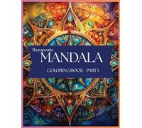 Therapeutic Mandala Coloring Book - Part 1