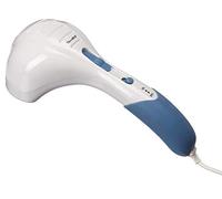 TheraRub Masajeador eléctrico de doble cabeza de percusión, cable de alimentación extralargo de 14 pies