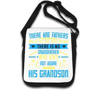 There are Fathers who do not Love Their Children - Bolso de hombro con eslogan blanco, White, Talla única