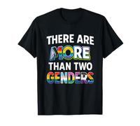 There Are More Than Two Genders Camiseta Pride Camiseta