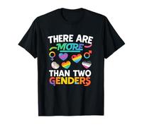 There Are More Than Two Genders Camiseta Pride Camiseta