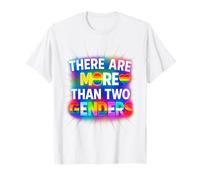 There Are More Than Two Genders Camiseta Pride Camiseta