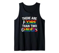 There Are More Than Two Genders Camiseta Pride Camiseta sin Mangas