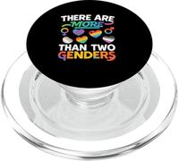 There Are More Than Two Genders Camiseta Pride PopSockets PopGrip para MagSafe