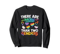 There Are More Than Two Genders Camiseta Pride Sudadera