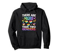 There Are More Than Two Genders Camiseta Pride Sudadera con Capucha