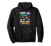 There Are More Than Two Genders Camiseta Pride Sudadera con Capucha