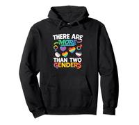 There Are More Than Two Genders Camiseta Pride Sudadera con Capucha