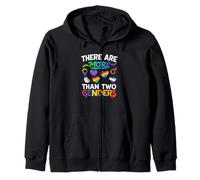 There Are More Than Two Genders Camiseta Pride Sudadera con Capucha