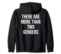 There Are More Than Two Genders There's More Than 2 Genders Sudadera con Capucha