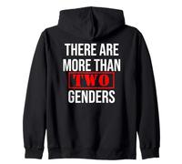 There Are More Than Two Genders There's More Than 2 Genders Sudadera con Capucha