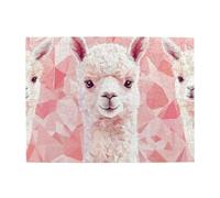 There Are Three Alpacas Among The Fans - Rompecabezas de madera de 500 piezas para adultos, rompecabezas desafiante para juego de tamaño de 15 x 20.4 pulgadas