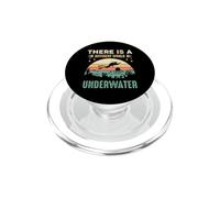 There Is A Different World Underwater Scuba Dive Diving PopSockets PopGrip para MagSafe