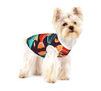 There is another fish in the fish - Chaleco pequeño de algodón para perro, talla L, transpirable, cómodo y elegante para mascotas