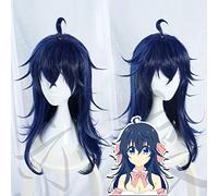 There is never a girl online?Tamaki Ako Dark Blue Long Cosplay Full Wig