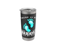 There Is No Buddy Like My Dad Baby Boy For Fathers Day Vaso térmico de acero inoxidable de doble pared