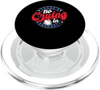 There Is No Crying In Baseball Funny Game Baseball Dad PopSockets PopGrip para MagSafe