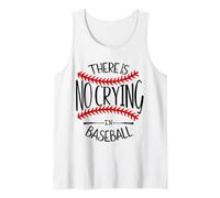 There is No Crying in Baseball Women In My Baseball Mom Era Camiseta sin Mangas
