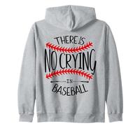 There is No Crying in Baseball Women In My Baseball Mom Era Sudadera con Capucha