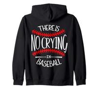 There is No Crying in Baseball Women In My Baseball Mom Era Sudadera con Capucha
