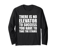 There Is No Elevator To Success You Have To Take The Stairs Manga Larga