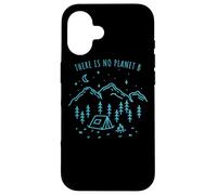 There Is No Planet B Medio Ambiente Naturaleza Eco Madre Carcasa para iPhone 16