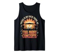 There Is No Such Thing As Too Many Concerts Banda Festival Camiseta sin Mangas