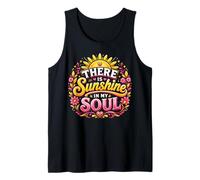 There Is Sunshine In My Soul - Cita inspiradora Retro Camiseta sin Mangas