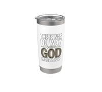 There Was No Way But God Made A Way Vaso térmico de acero inoxidable de doble pared