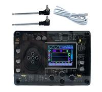 Theremin Instrumento musical, pantalla OLED, sintetizador pequeño, pequeño generador de sonido electrónico, panel táctil retro multitono, ideal para viajes, principiantes, música experimental, estudio