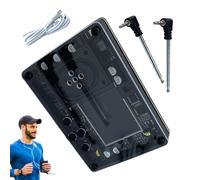 Theremin Instruments Music - Pequeño dispositivo retro, múltiples voces ajustables, pantalla OLED visual | Sintetizador de teclado electrónico portátil para producción de sonido experimental